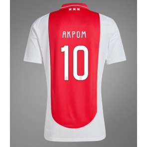 Ajax Chuba Akpom #10 Domaci Dres 2024-25 Kratak Rukavima